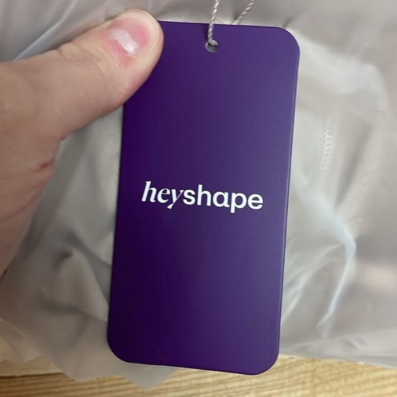 Hey Shape Size L and XL Tan Spaghetti Strap  Snatch Waist Super Stretch Bodysuit - Picture 2 of 12